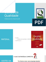 Gestão da Qualidade como estratégia competitiva