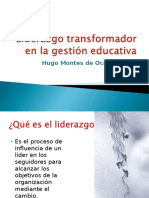 Liderazgo Transfornacional.gestion Educativa.octubre.2014