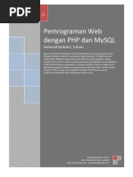 Download PemrogramanWebDenganPHPMySQLbymukidinSN32997464 doc pdf