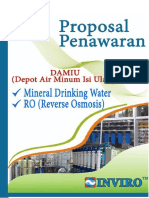 Depot Air Minum Isi Ulang Proposal Penawaran 