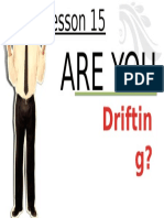 Are You Drifting