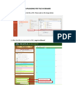 Uploading of PDF Document in EBoard