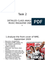 Task 2: Detailed Class Analysis of Music Magazine One Nme