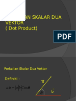 Perkalian Skalar Dua Vektor