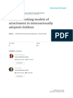 Attachment Representations in Internationally Adopted Children