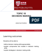 Decision-Making Skills