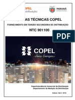 NTC 901100 Fornecimento Em Tensão Secundária