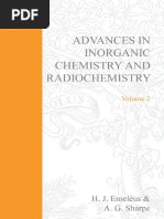 Advances in Inorganic Chemistry and Radiochemistry 2 (1960)