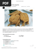 Receita de Sardinha Frita Sequinha
