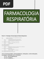 FARMACOLOGIA RESPIRATÓRIA