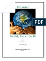 101 Ways to Help Planet Earth