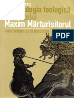 Lars Thunberg - Antropologia Teologică A Sf. Maxim