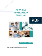 AFYA HES Manual For Provider Frontliner Kasir Billing