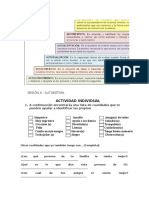 Actividades Sesión 4