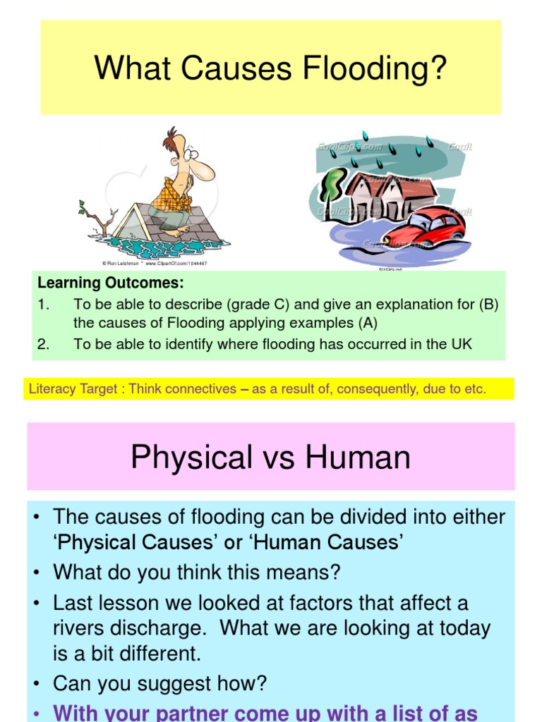 hypothesis on floods