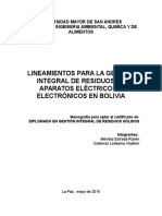 1) Monografia Diplomado GIRS Lineamientos para RAEE