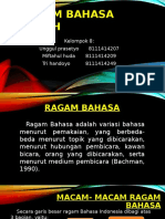 Ragam Bahasa Ilmiah (Bahasa Indonesia)
