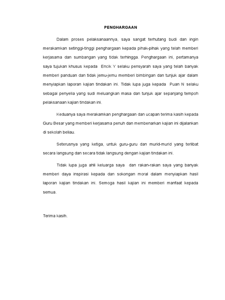 Penghargaan Pdf