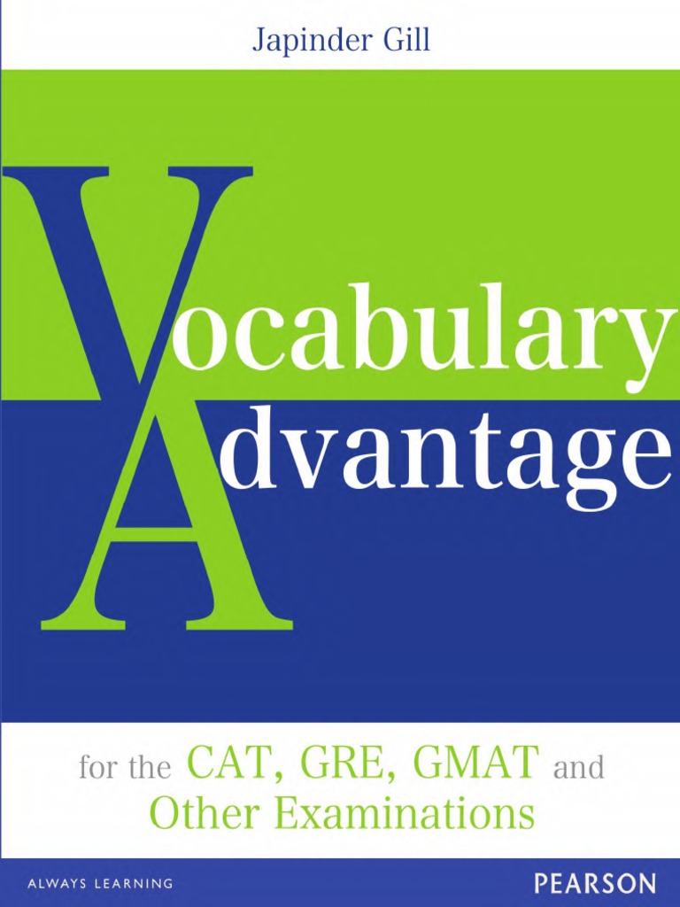 Japinder Gill-Vocabulary Advantage GRE - GMAT image