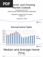 November 2016 Economic and Housing Market Outlook