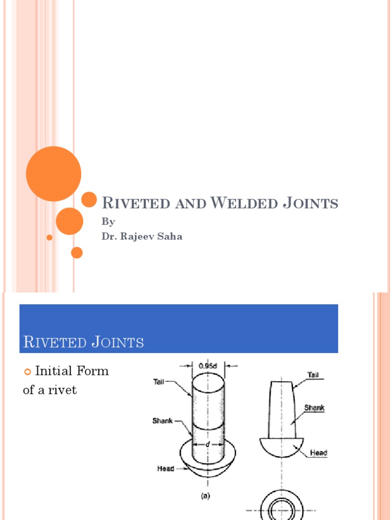 Riveted Welded Joints PDF PDF