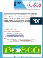 Banking & Economy Question PDF 2016 by AffairsCloud
