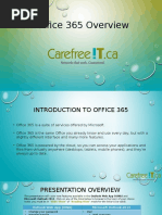 Office 365 Overview