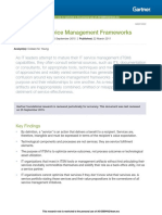Four Key It Service Management Frameworks