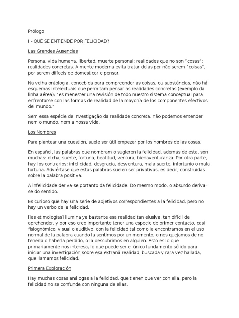 Explorando la Naturaleza de la Felicidad | PDF | Felicidad | Realidad