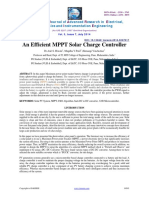An Efficient MPPT Solar Charge Controller PDF