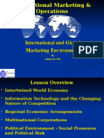 Lecture 2 International and Global Marketing Environment