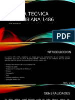 Norma Tecnica Colombiana 1486
