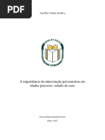 A Importância Da Intervenção Psicomotora Em Idades Precoces Estudo de Caso