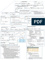 Formula Sheet