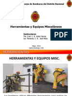 Herramientas Variadas de Bomberos