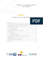 1.5. La Etica en La Negociacion PDF