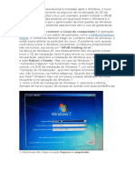 REPARANDO O WINDOWS7 COM CD DE INSTALAÇÃO.docx