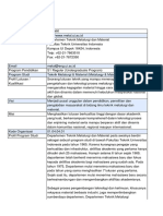 Dialog - S1 Reguler Teknik Metalurgi & Material