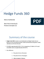 Hedge Funds 360: Marco Avellaneda New York University & Finance Concepts LLC