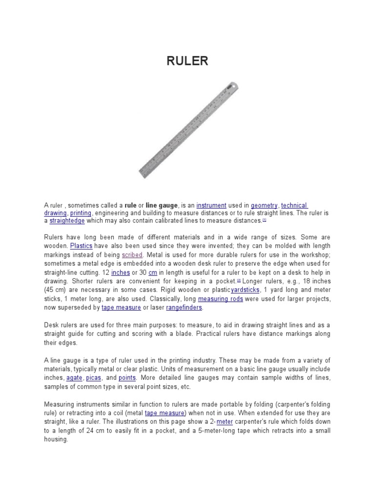 Ruler Png Drafting Tool Line Gauge Ruler Straightedge - Ruler