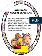 Lagu Rasmi Setiap Negeri