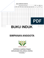 Buku Simpanan Anggota