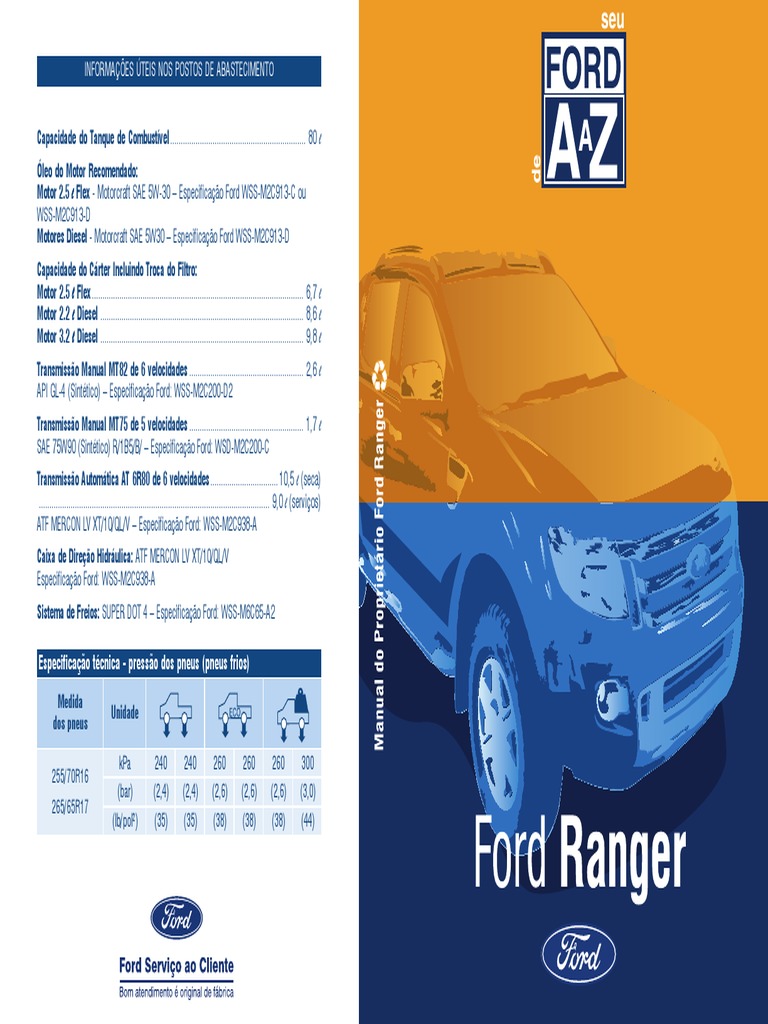 Ford Ranger | PDF | Airbag | Ford Motor Company