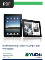 Download iPad Publishing Solution Comparison Whitepaper by sharkey86 SN33005166 doc pdf