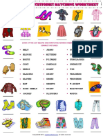 clothes and accessories vocabulary matching.pdf