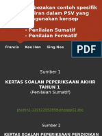 Penilaian Sumatif & Penilaian Formatif