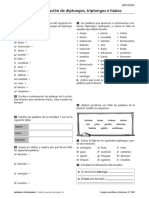 Diptongos-Tripongos e Hiatos PDF