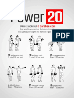 Power 20 Workout