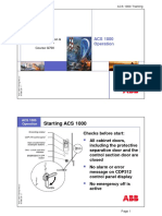 VFD System 08 ACS1000 Operation