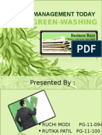 Management Today: Green-Washing